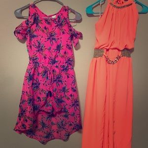 2 girls jumpsuits
